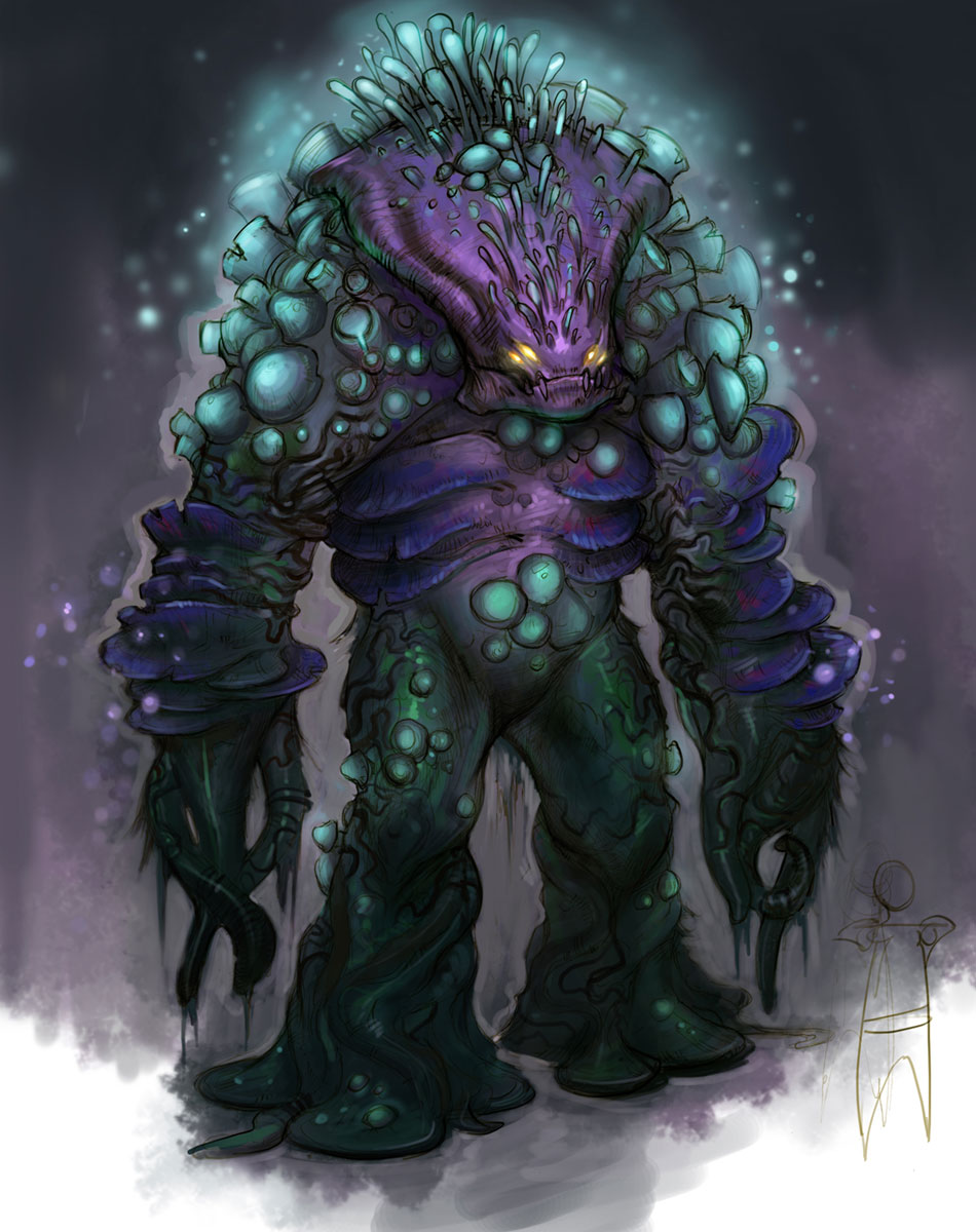 Fungal Giant Art from World of Warcraft: The Burning Crusade