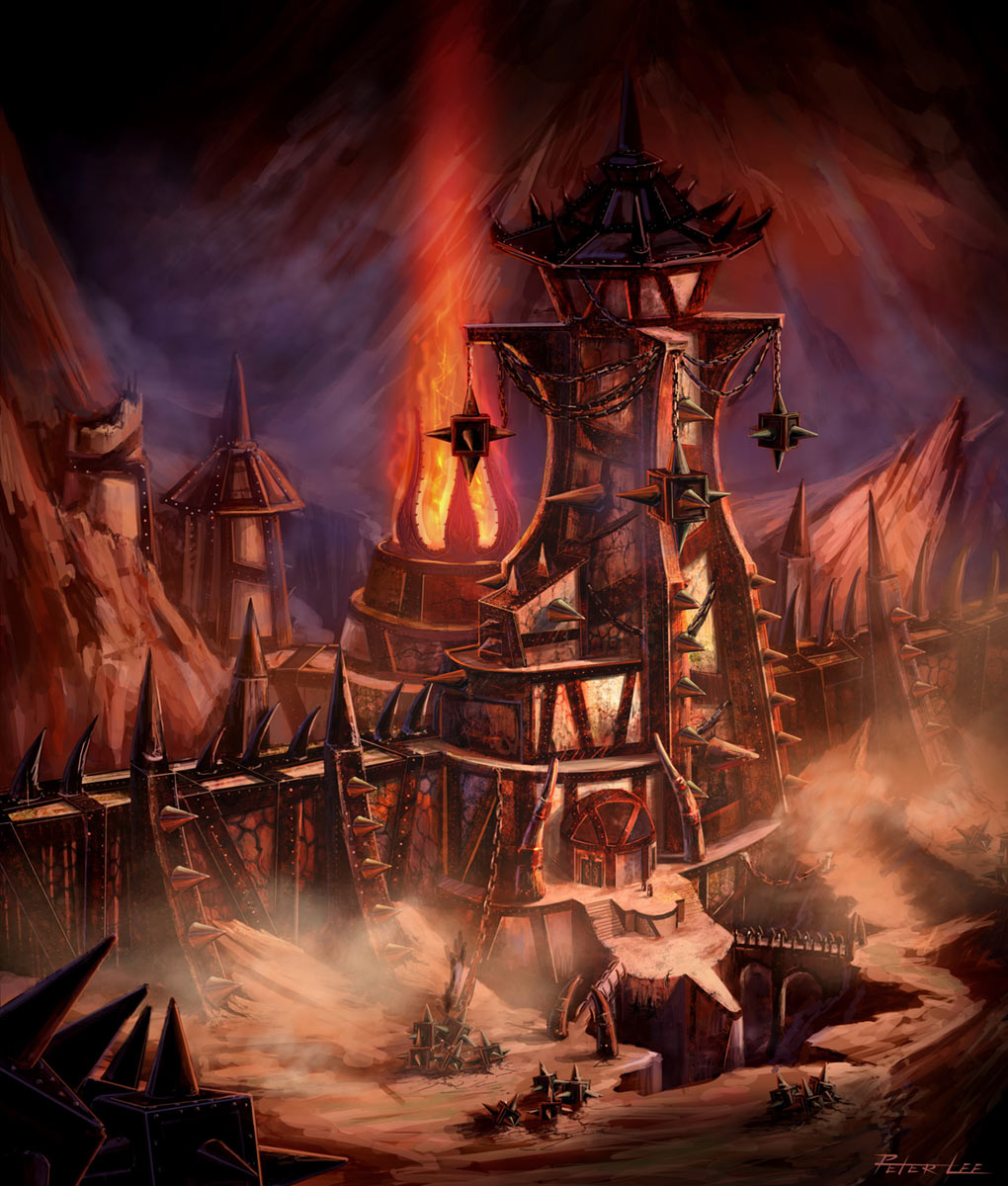 Hellfire Citadel Art from World of Warcraft: The Burning Crusade