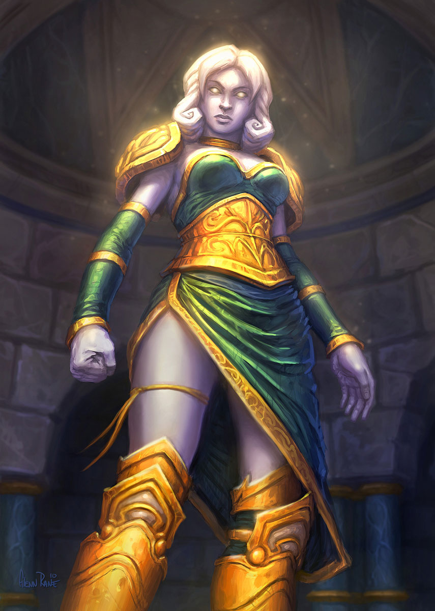 Maiden of Virtue Art from World of Warcraft: The Burning Crusade