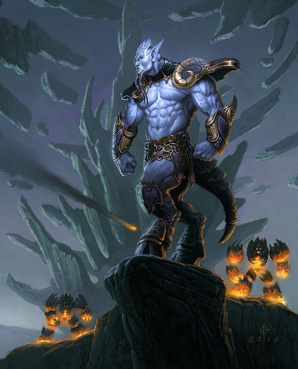 Prince Malchezaar Art from World of Warcraft: The Burning Crusade