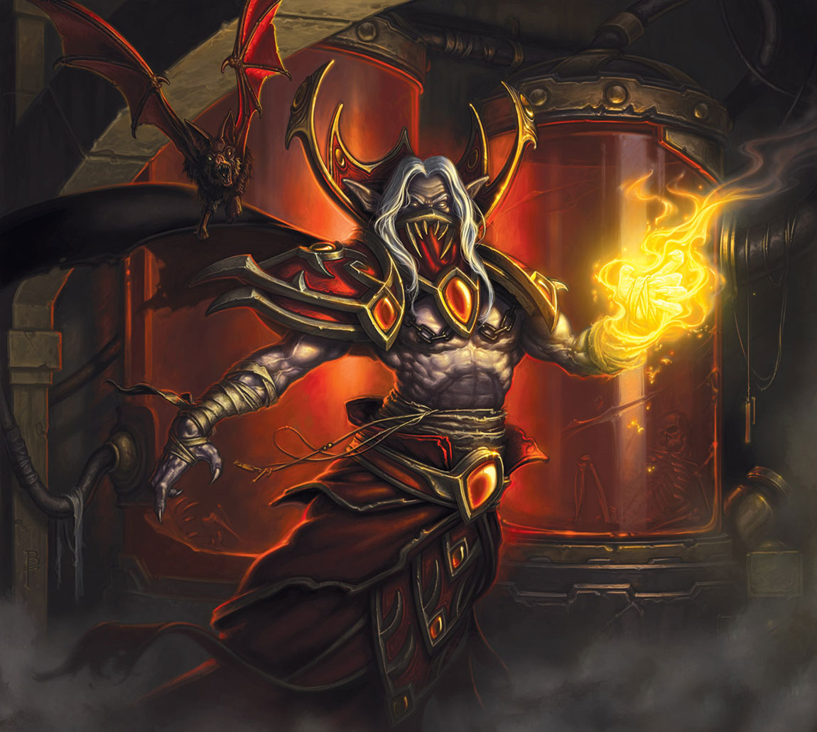 Prince Tenris Mirkblood Art from World of Warcraft: The Burning Crusade
