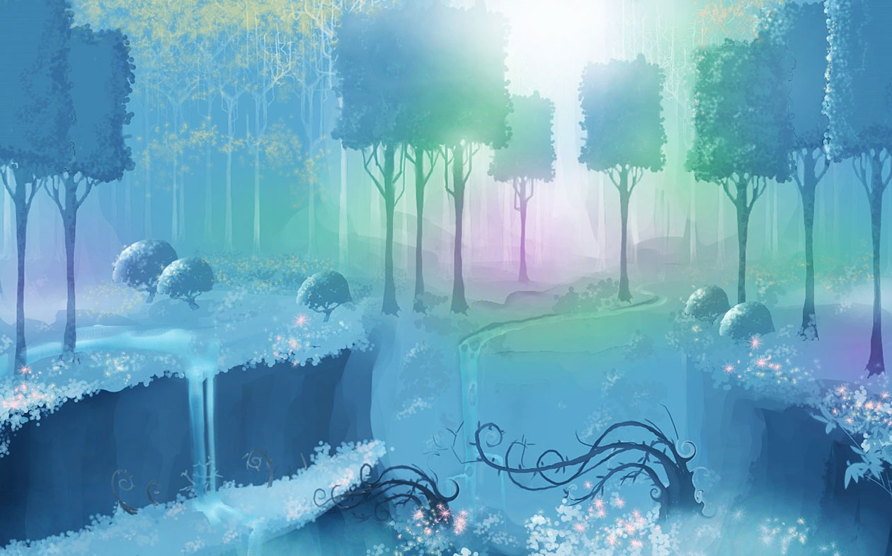 Quel'Thalas Region Concept Art from World of Warcraft: The Burning Crusade