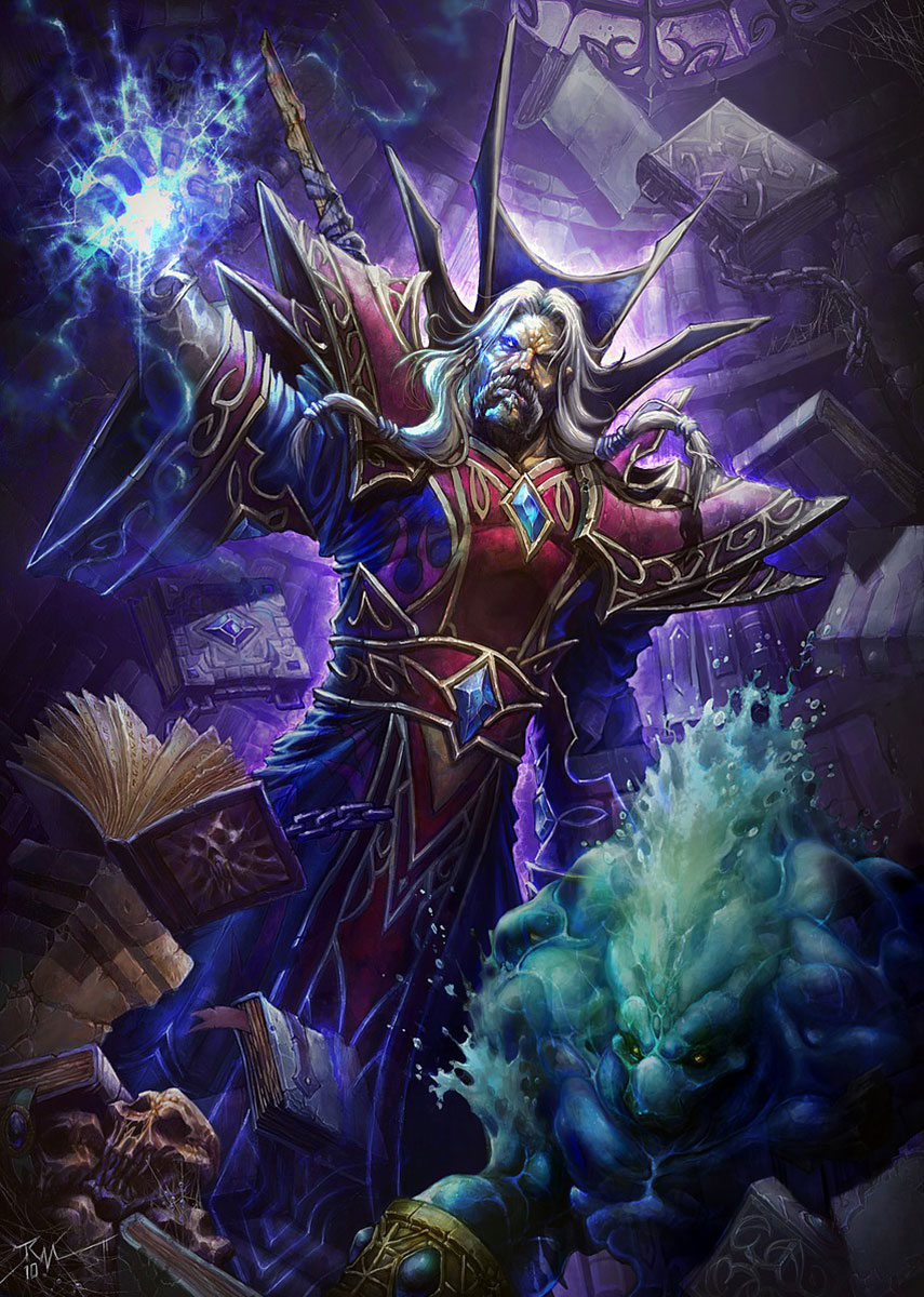 Shade of Aran Art from World of Warcraft: The Burning Crusade