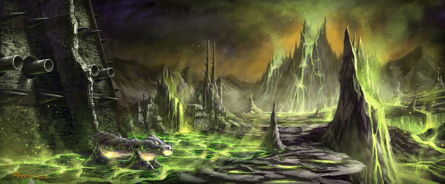 Shadowmoon Valley Art from World of Warcraft: The Burning Crusade