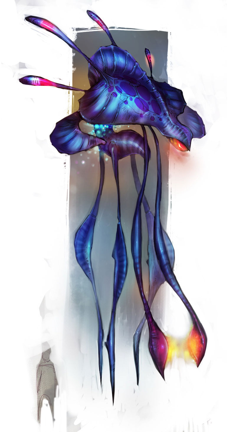 Spore Walker Art from World of Warcraft: The Burning Crusade