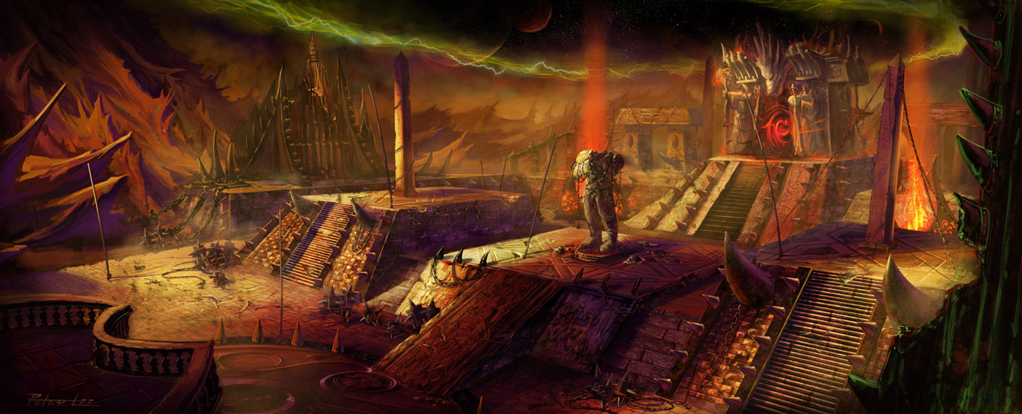 Stair of Destiny Art from World of Warcraft: The Burning Crusade