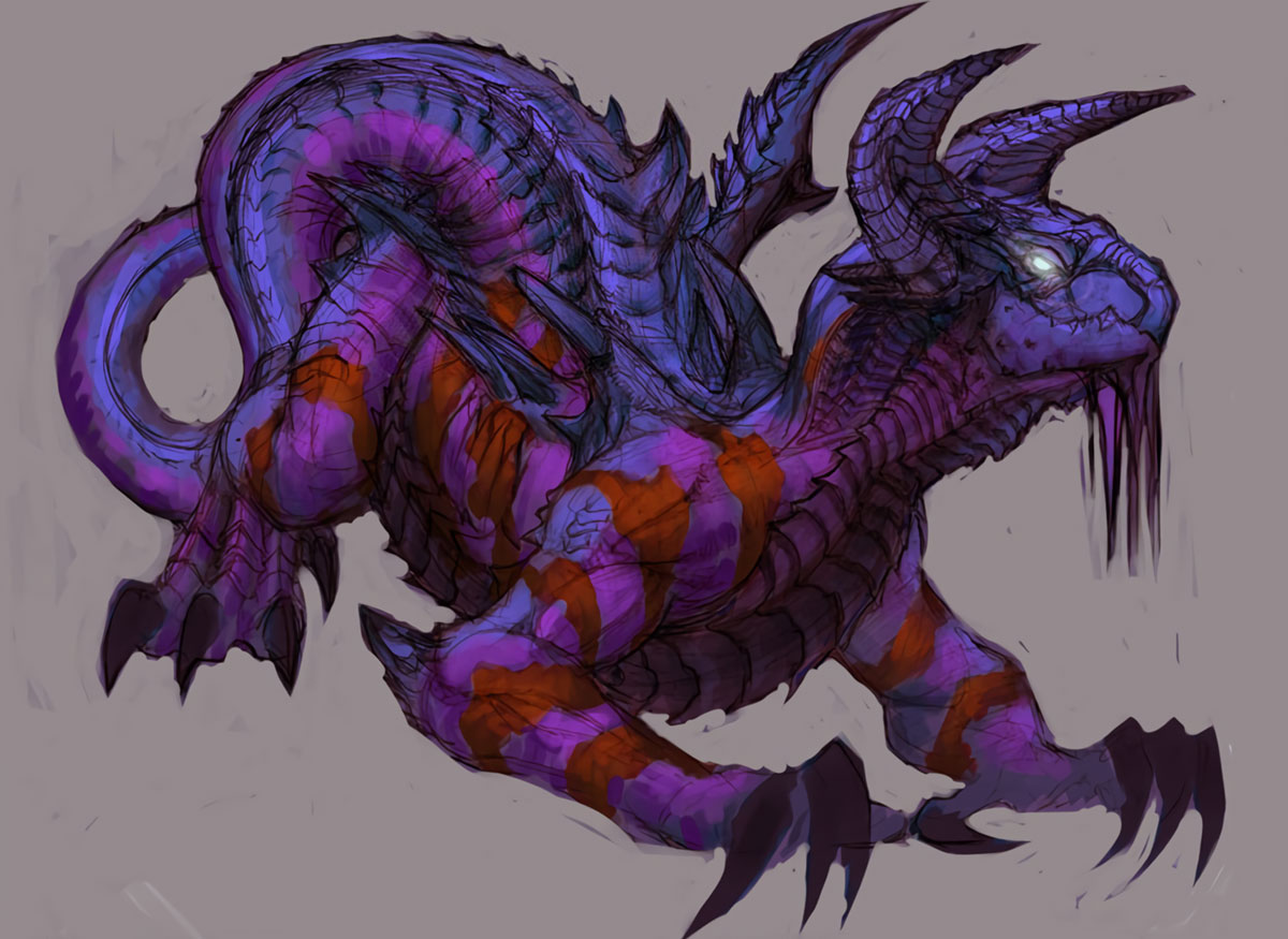 Warpstalker Concept Art from World of Warcraft: The Burning Crusade
