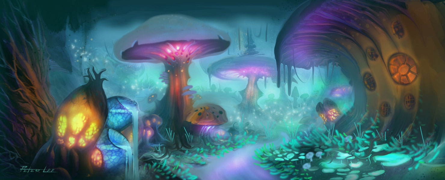 Zangarmarsh Concept Art from World of Warcraft: The Burning Crusade