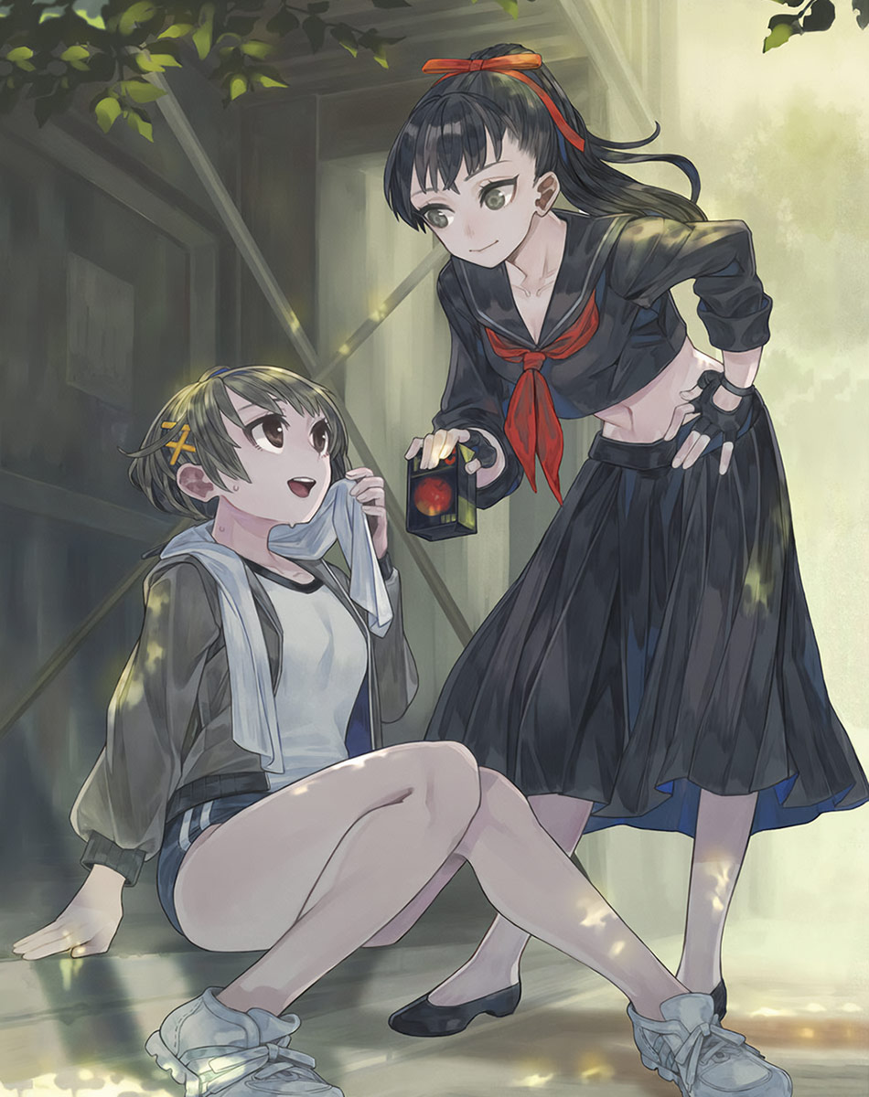 Bonus Illustration by Yumi Yanagi from 13 Sentinels: Aegis Rim