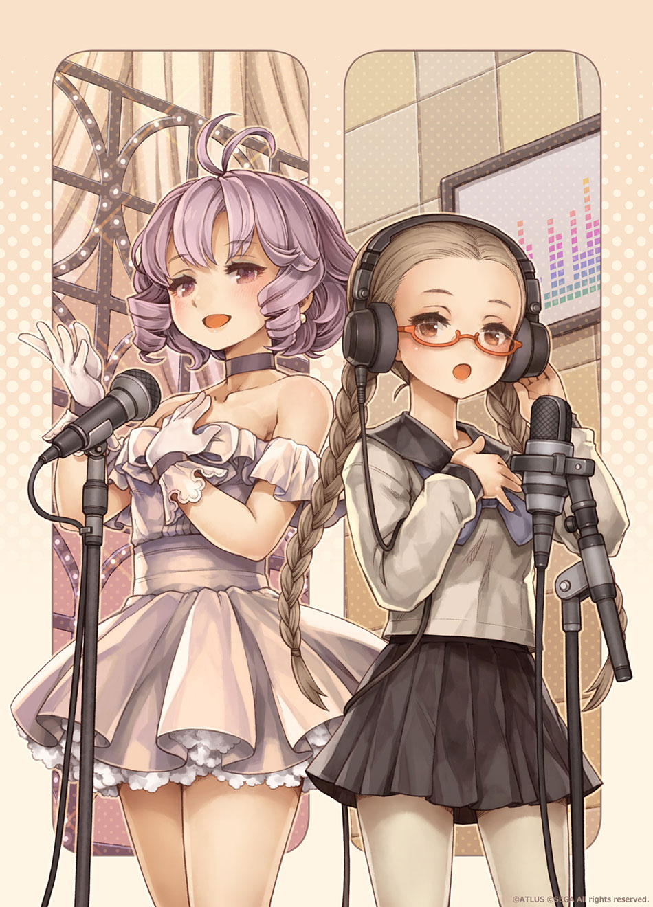 Inaba and Kisaragi Art from 13 Sentinels: Aegis Rim