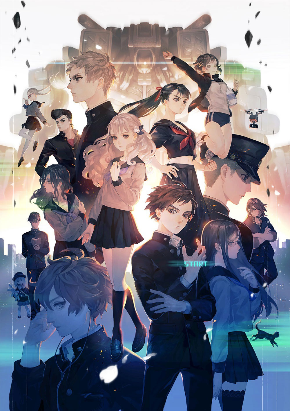 Key Art from 13 Sentinels: Aegis Rim