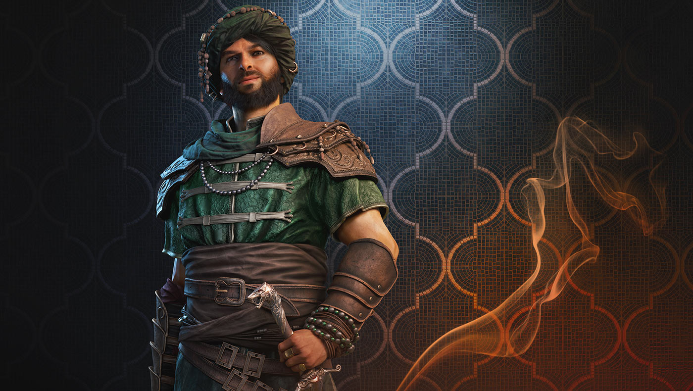 Ali Ibn Muhammad Artwork from Assassin's Creed Mirage