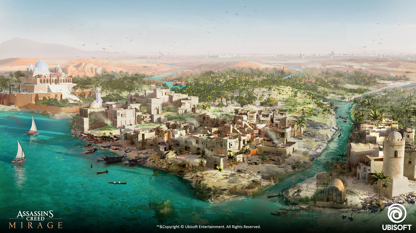 Anbar Concept Art from Assassin's Creed Mirage