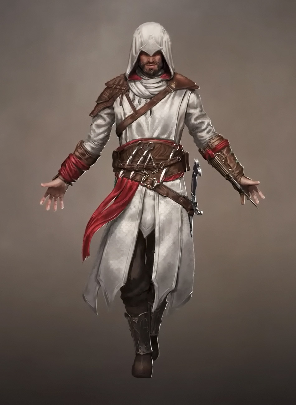 Basim Concept Art from Assassin's Creed Mirage