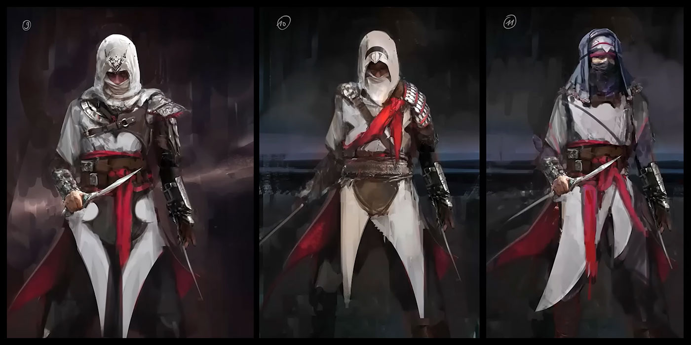 Basim Concepts from Assassin's Creed Mirage