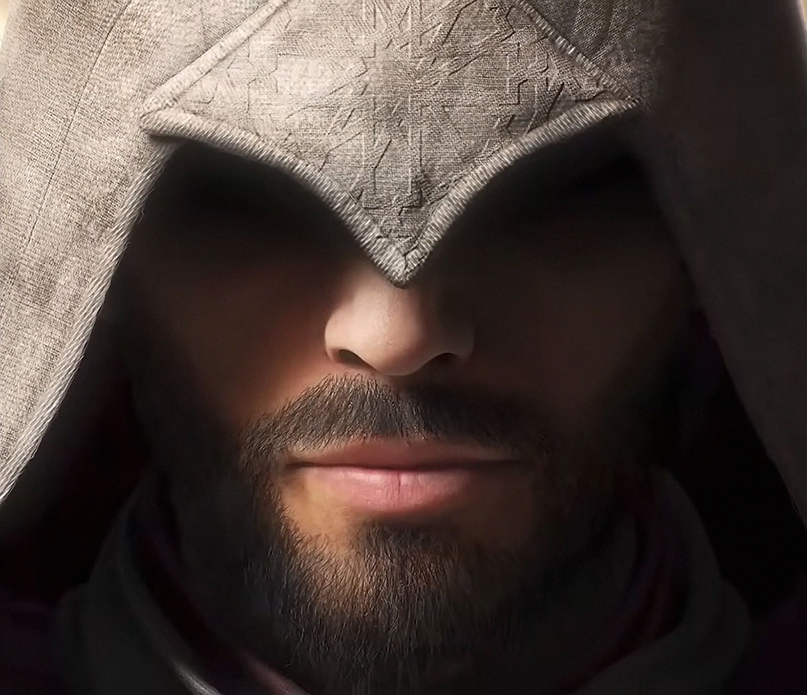 Basim Face Art from Assassin's Creed Mirage