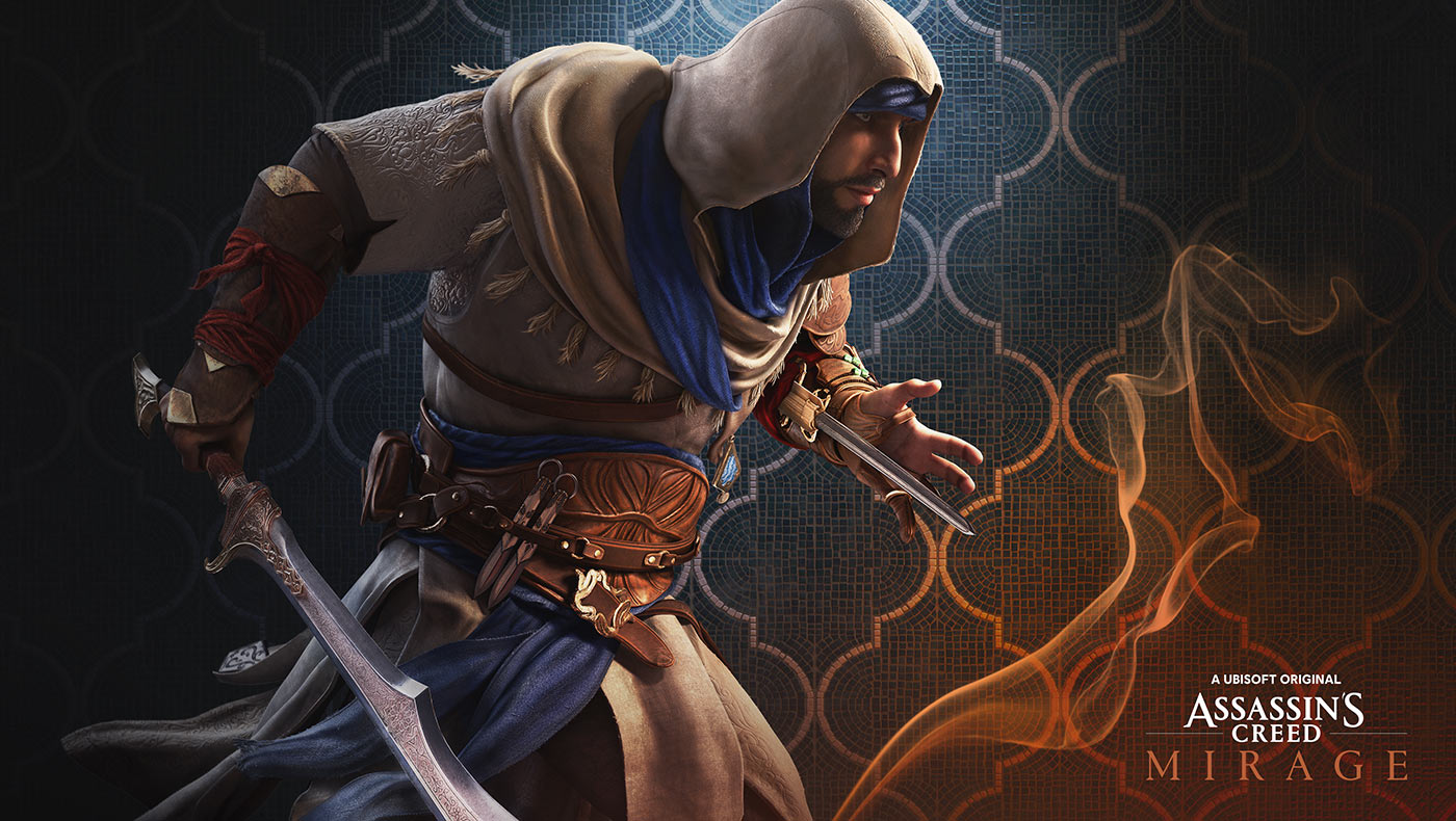 Basim Ibn Ishaq Artwork from Assassin's Creed Mirage