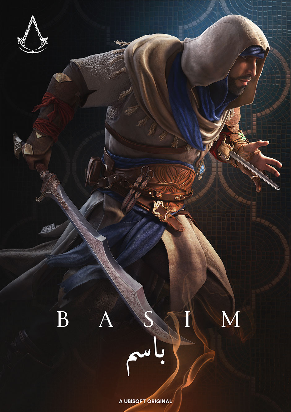 Basim Ibn Ishaq Art from Assassin's Creed Mirage