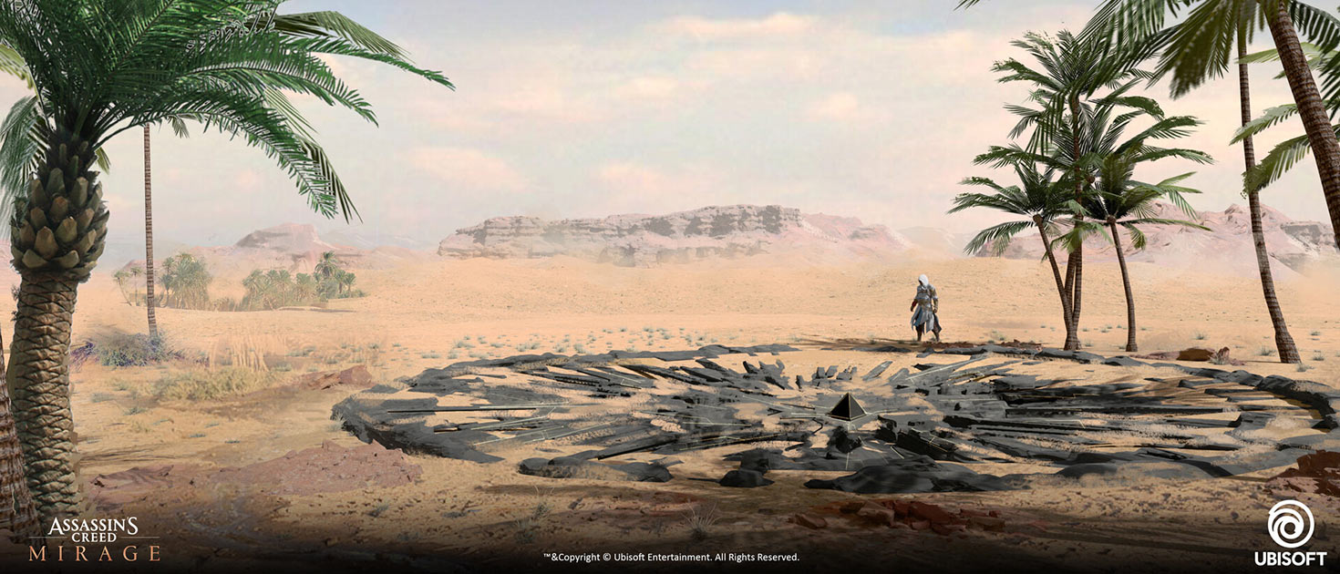 Desert Secrets Concept Art from Assassin's Creed Mirage
