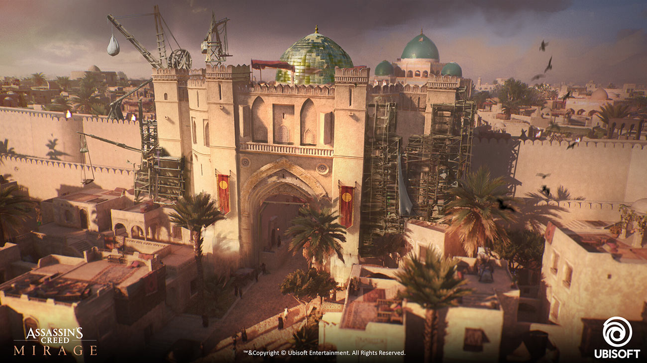 Kufa Gate Concept Art from Assassin's Creed Mirage