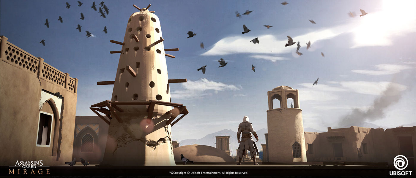 Pigeon Coop Concept Art from Assassin's Creed Mirage