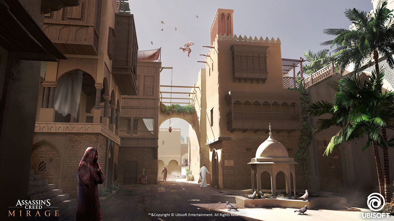 Rich District Concept Art from Assassin's Creed Mirage