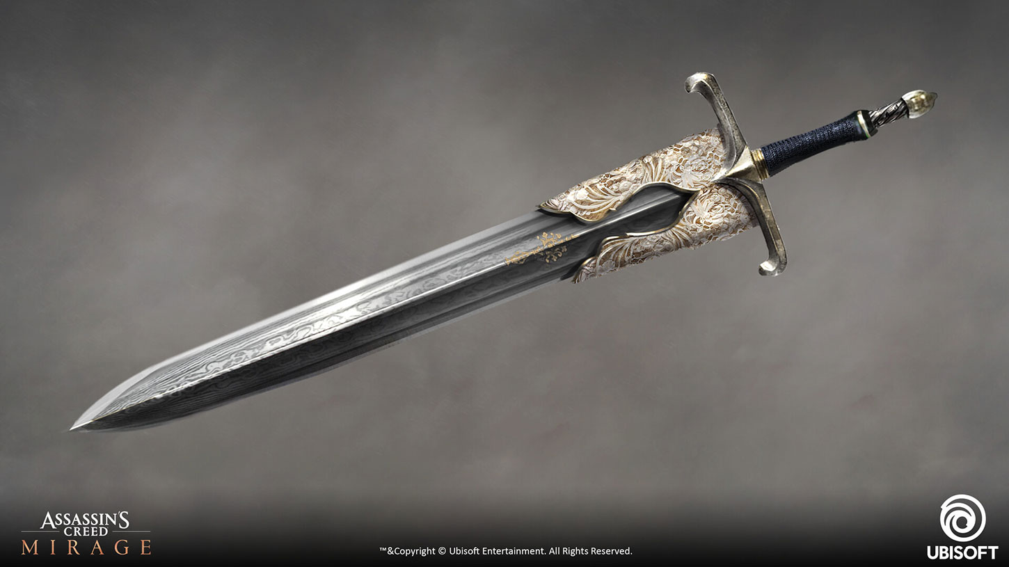 Roshan's Sword Concept Art from Assassin's Creed Mirage