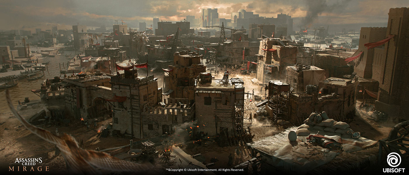 Sharkiyah District Art from Assassin's Creed Mirage