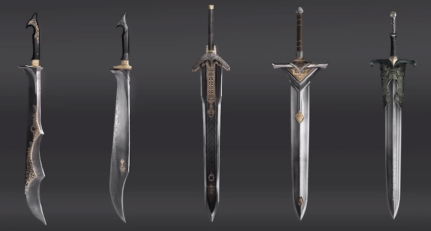 Sword Designs from Assassin's Creed Mirage