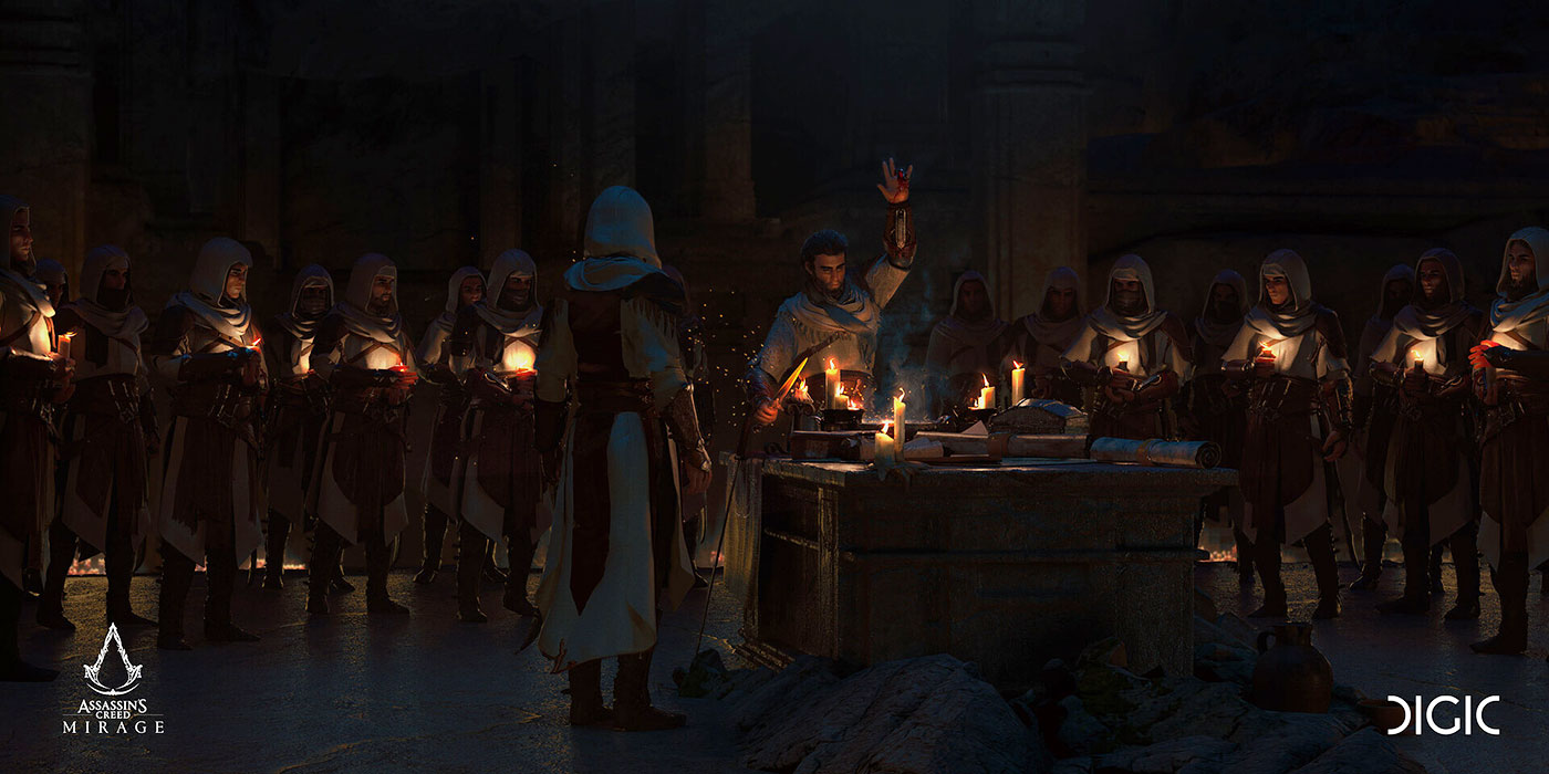 Trailer: Assassin Ritual Concept Art from Assassin's Creed Mirage