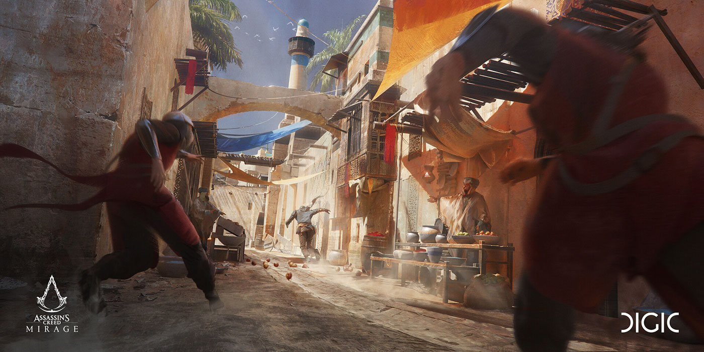Trailer: Chase Concept Art from Assassin's Creed Mirage