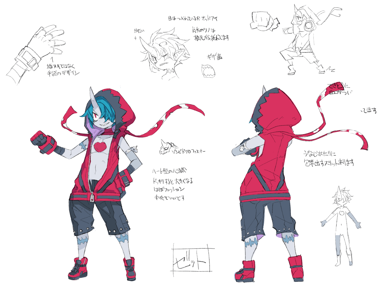 Zed Concept Art from Disgaea 6: Defiance of Destiny