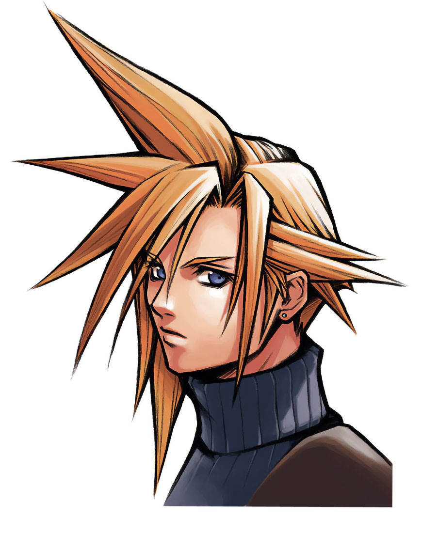 Cloud Portrait Art from Ehrgeiz