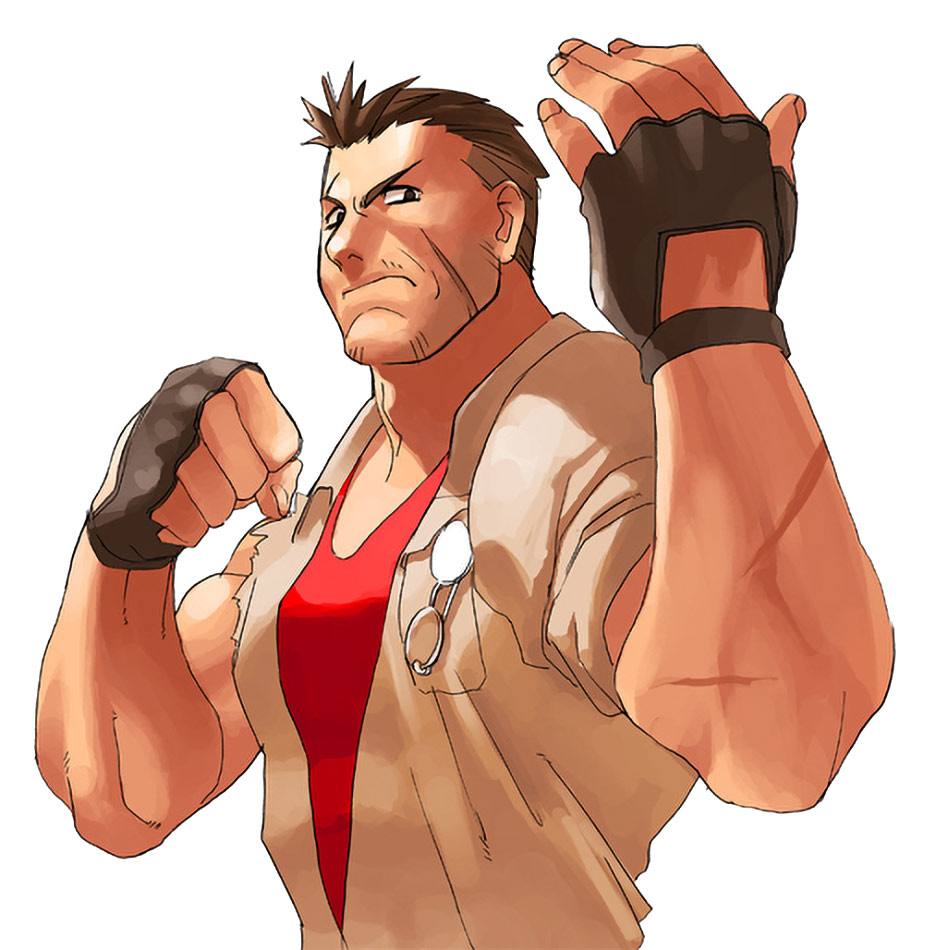 Koji Masuda Portrait Art from Ehrgeiz