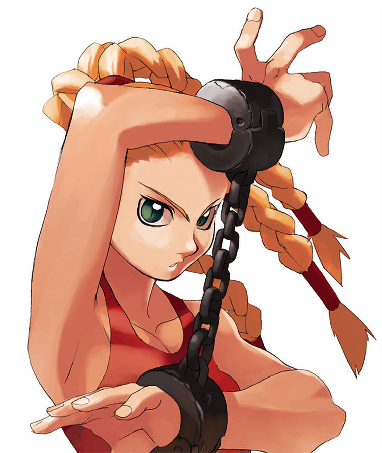 Wolf Girl Jo Portrait Art from Ehrgeiz