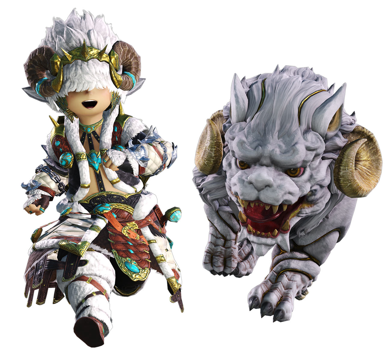 Beastmaster Render from Final Fantasy XIV: Dawntrail