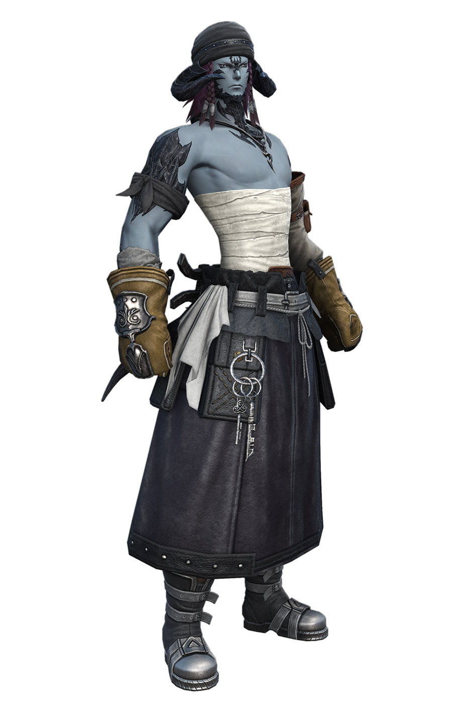 Blacksmith Art from Final Fantasy XIV: Dawntrail