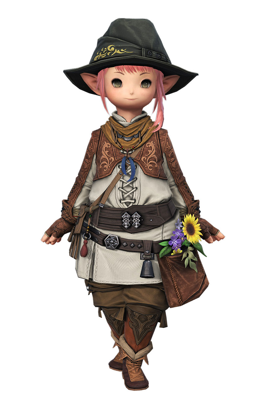 Botanist Art from Final Fantasy XIV: Dawntrail