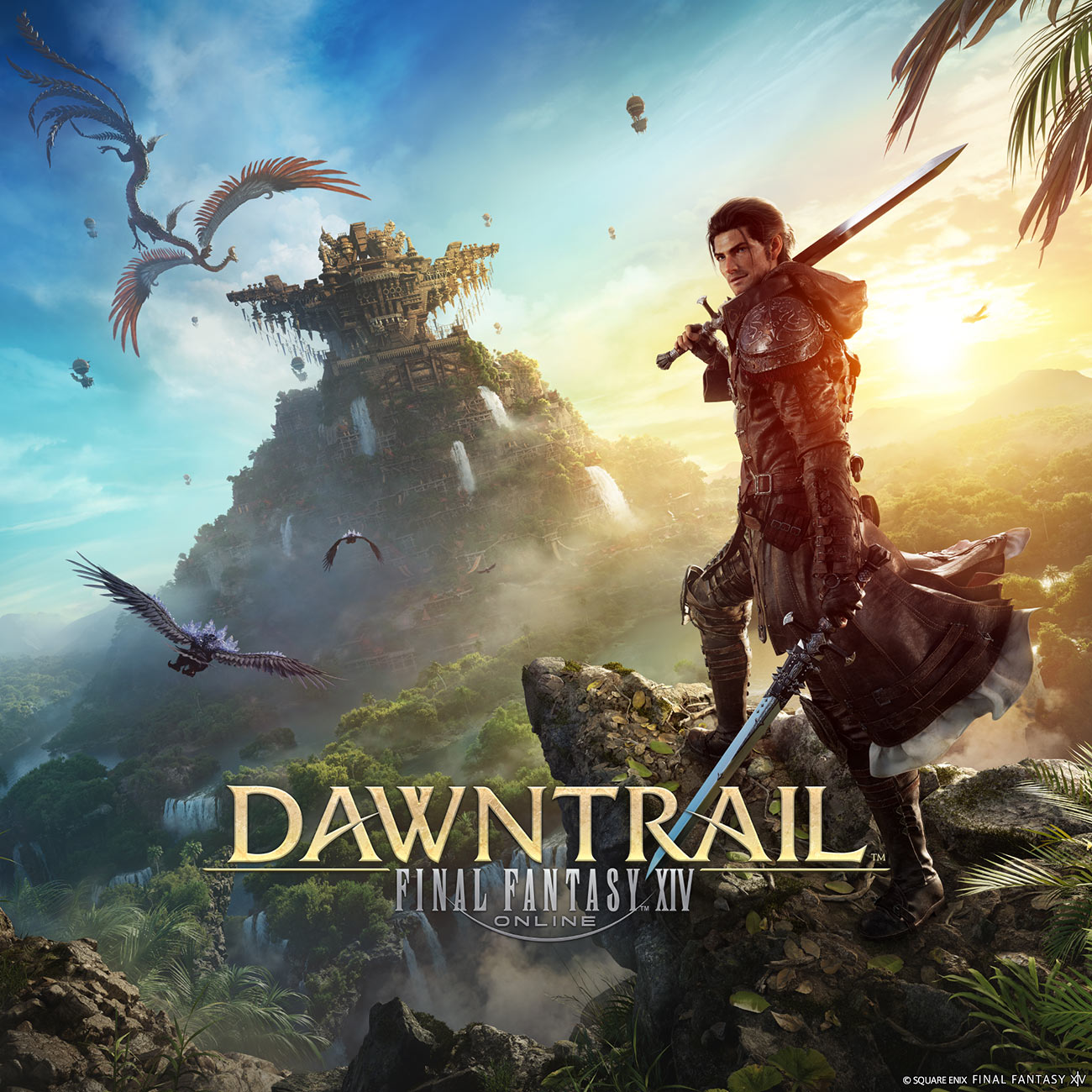CG Key Art from Final Fantasy XIV: Dawntrail