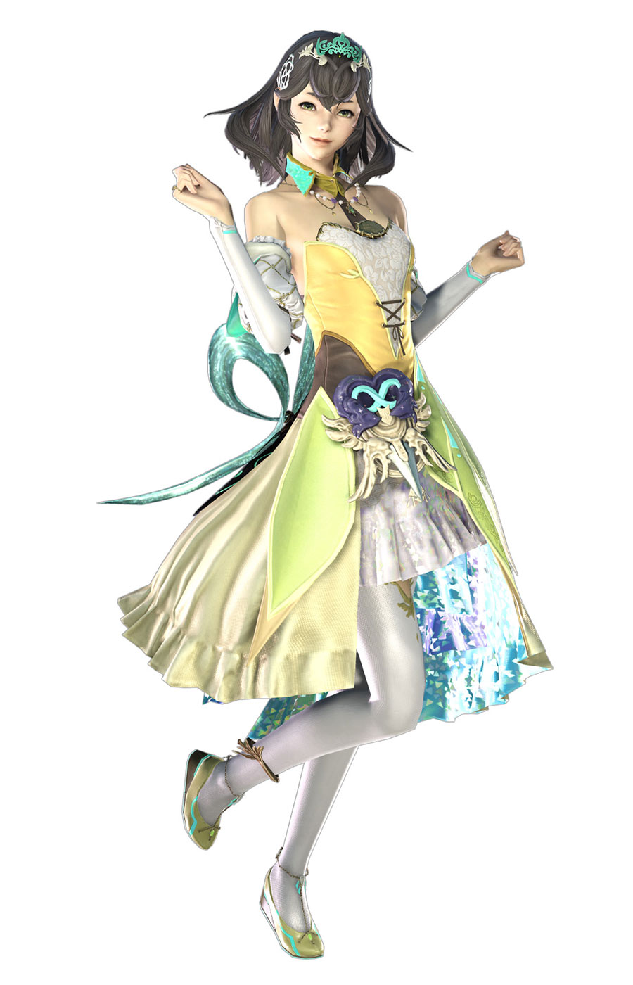 Enigmatic Maiden Art from Final Fantasy XIV: Dawntrail