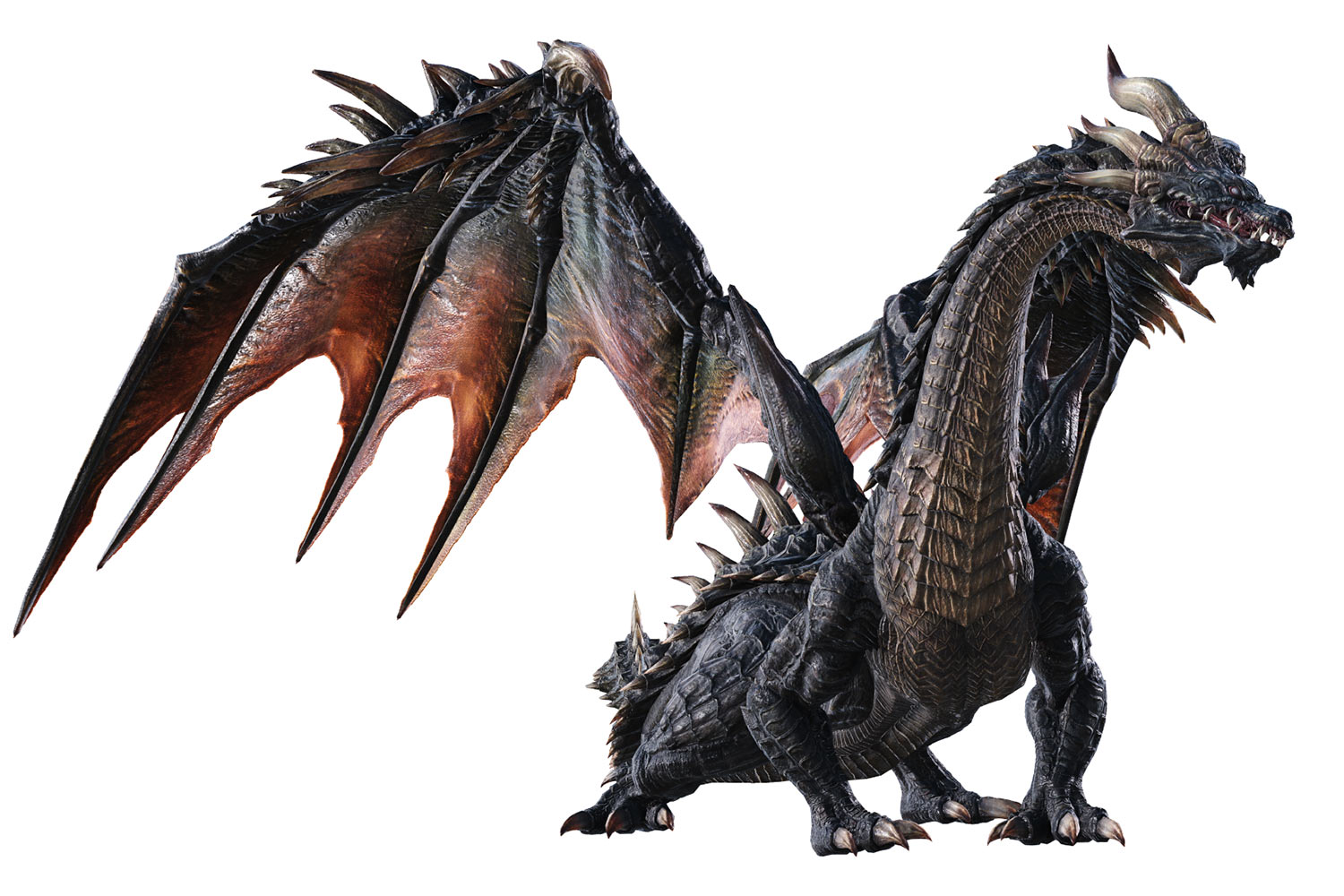 Fafnir the Forgotten Render from Final Fantasy XIV: Dawntrail