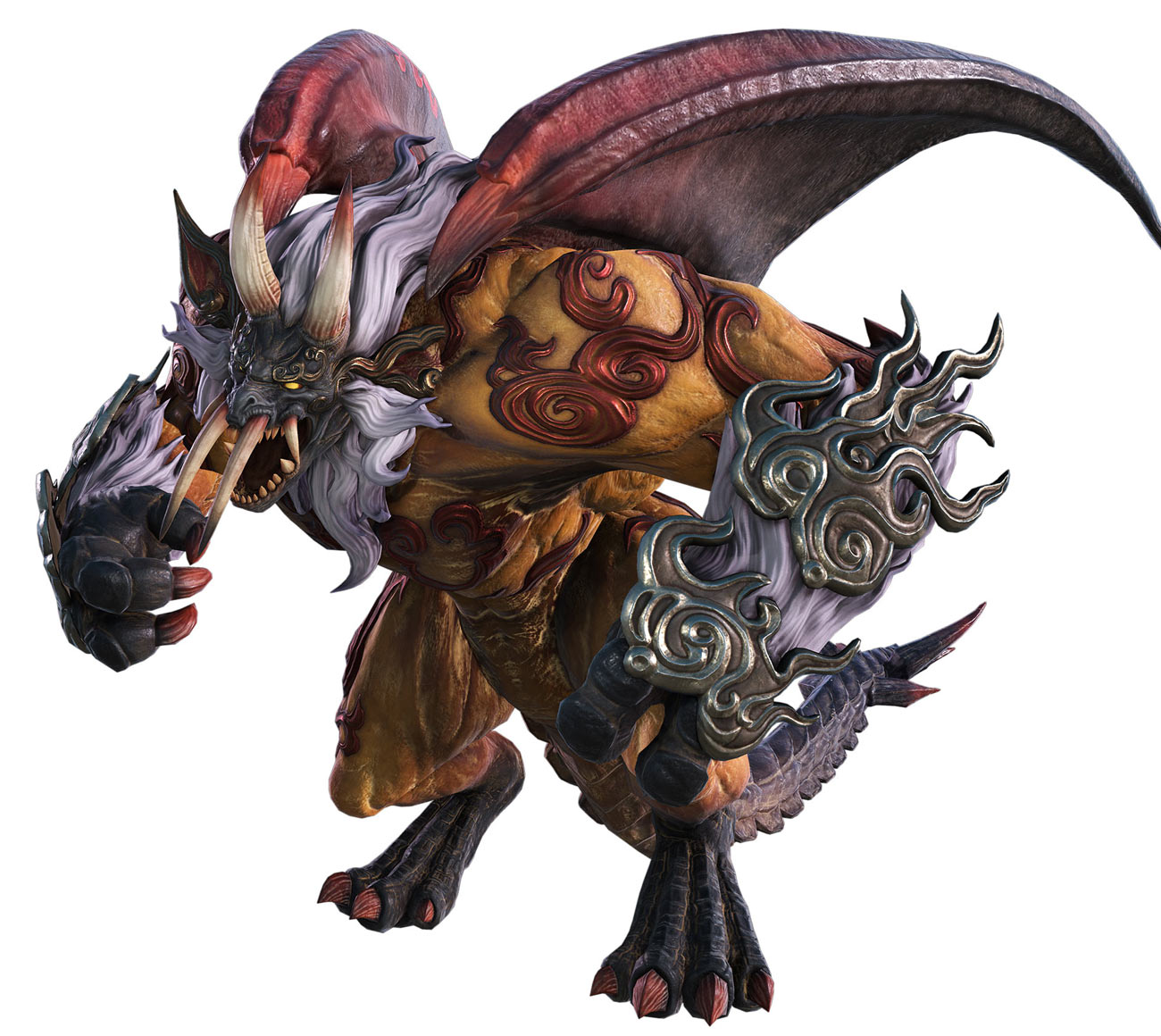 Faithbound Kirin Render from Final Fantasy XIV: Dawntrail