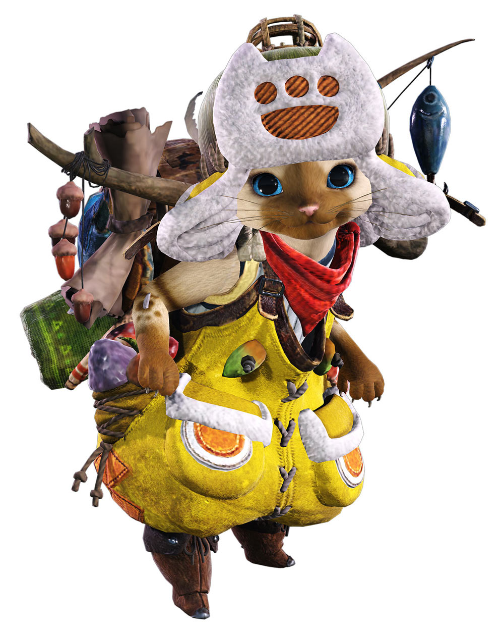 Felyne Render from Final Fantasy XIV: Dawntrail