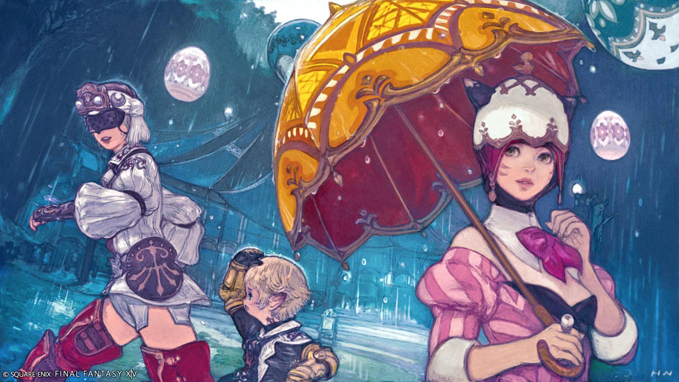 Hatching Tide 2025 Art from Final Fantasy XIV: Dawntrail