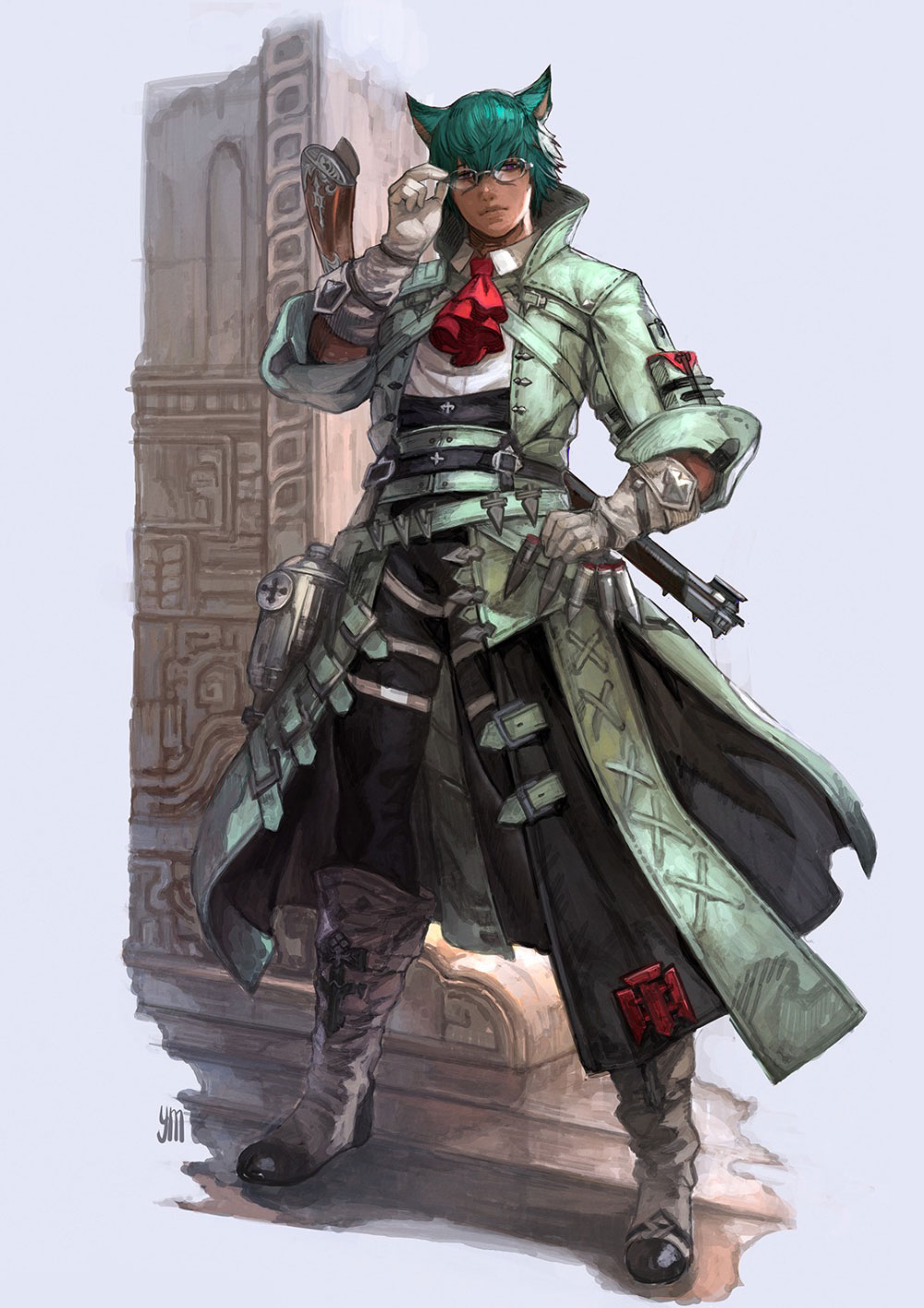 Koana Illustration from Final Fantasy XIV: Dawntrail