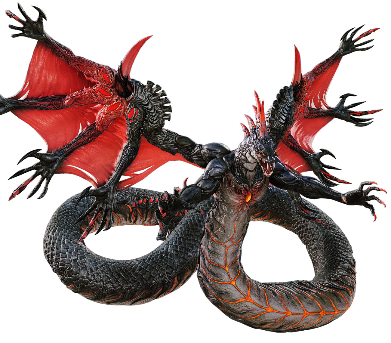 Lindwurm Render from Final Fantasy XIV: Dawntrail
