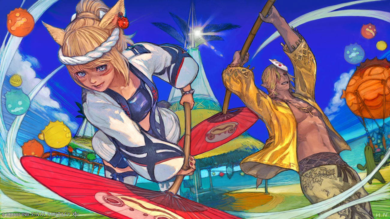 Moonfire Faire 2024 Art from Final Fantasy XIV: Dawntrail