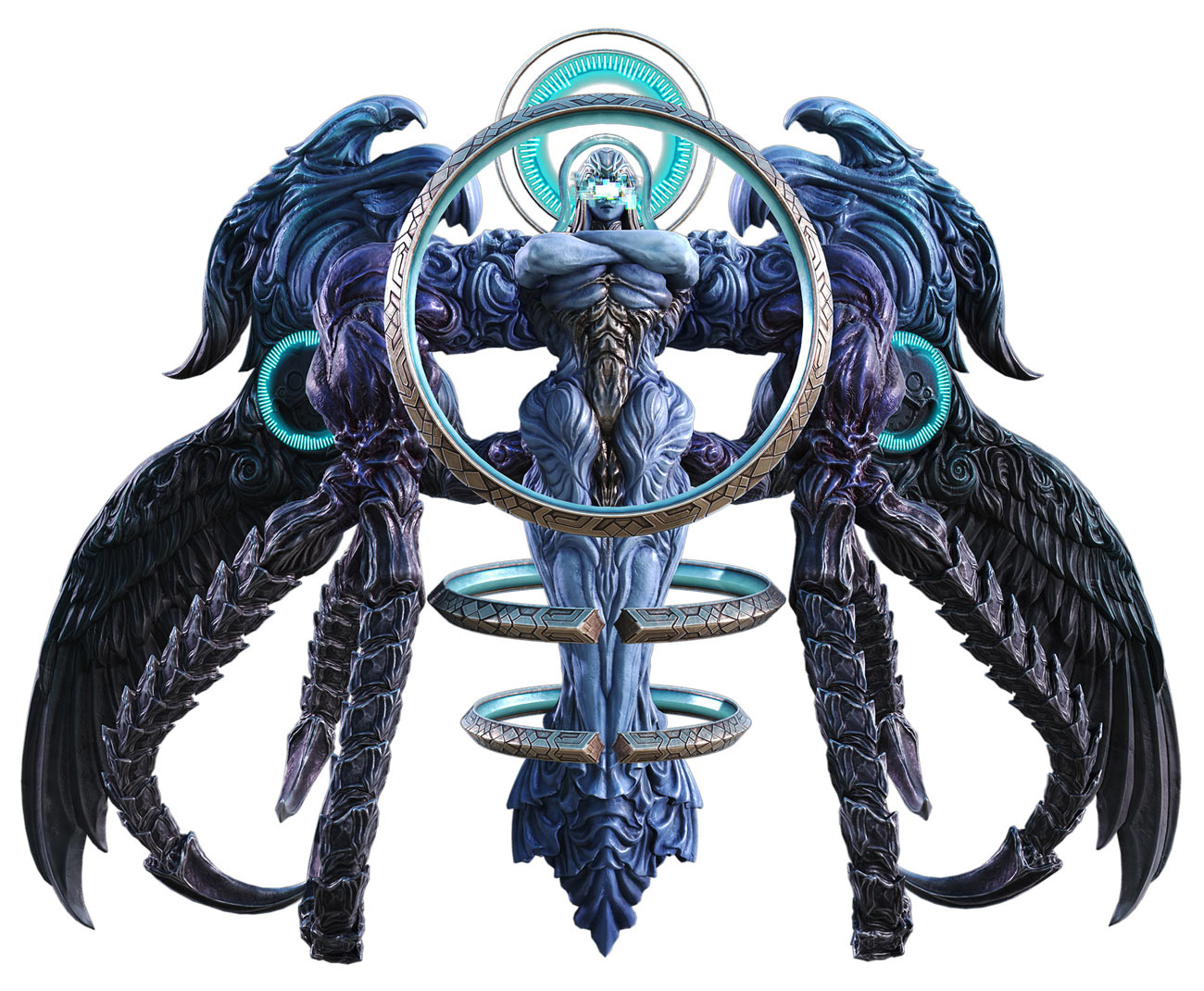 Necron Render from Final Fantasy XIV: Dawntrail