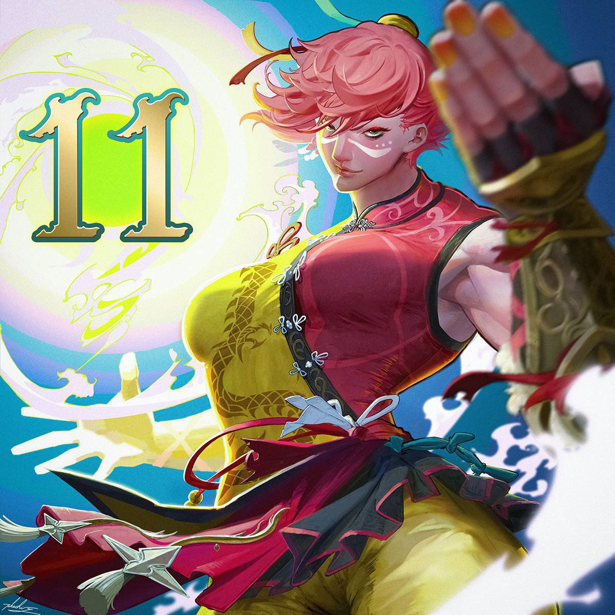 Release Countdown 11 Art from Final Fantasy XIV: Dawntrail
