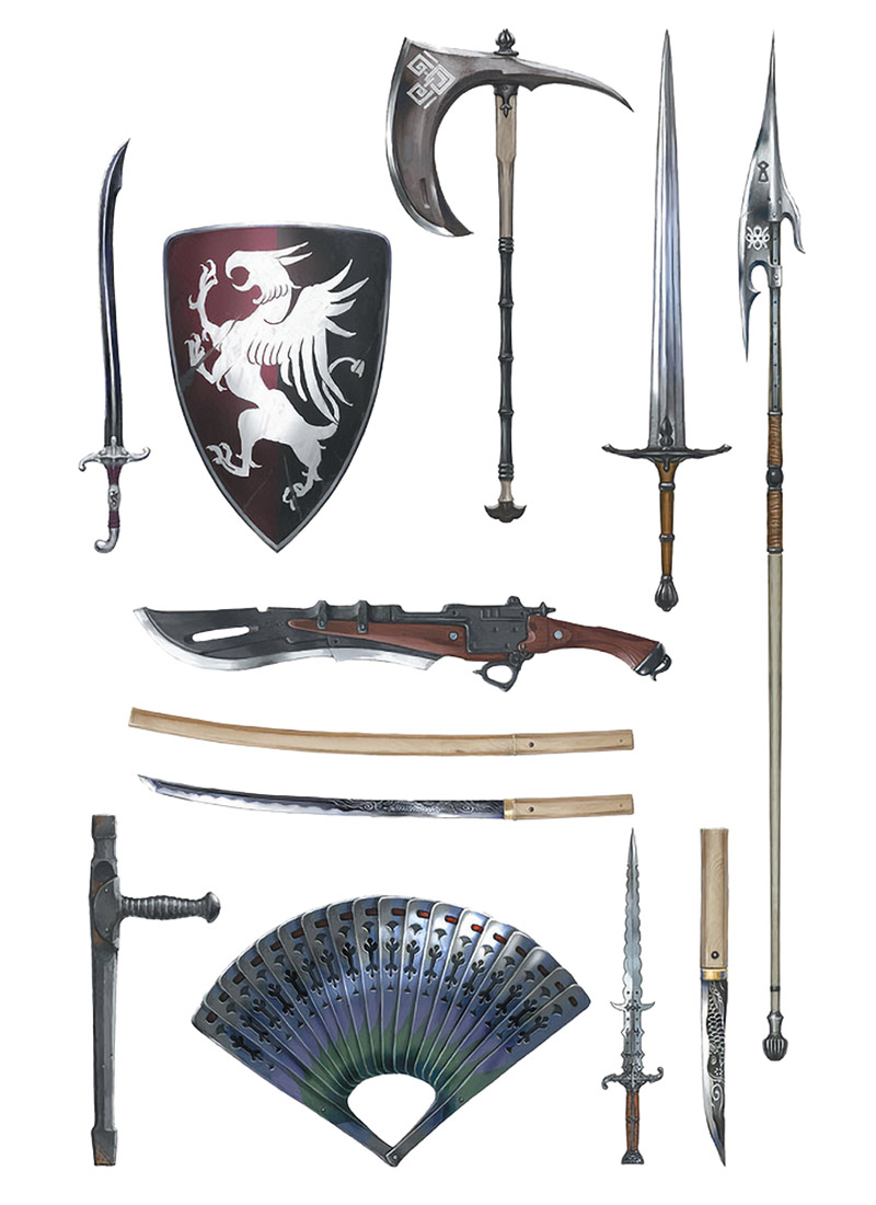 Ruthenium Arms Art from Final Fantasy XIV: Dawntrail
